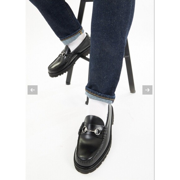 G.H. BASS MENS LINCOLN BIT SUPER LUG WEEJUNS LOAFER - SIZE 13D MENS BOXED main image 14